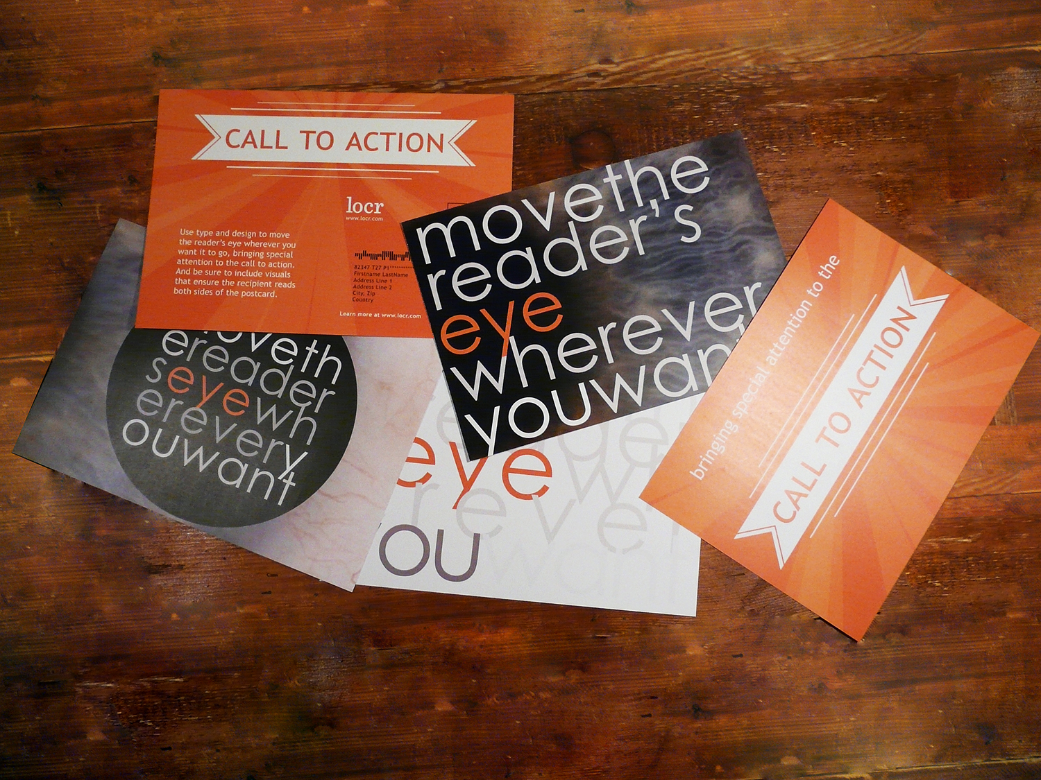 Direktmail Marketing Campaign Call To Action Well designed direct mail marketing campaign with engaging call to action moves the reader's eye