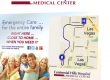 Centennial Hills Hospital printed direct mail campaign using locr personalized maps