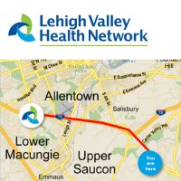 Lehigh Valley Hospital Healthcare Provider Direct Mail Marketing Campaign With locr Personalized Maps
