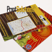 Print Solutions Magazine publish personalized maps by locr for event marketing digitally printed