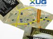 XUG event brochure with personalized Atlanta Aftershow maps from locr for attendees