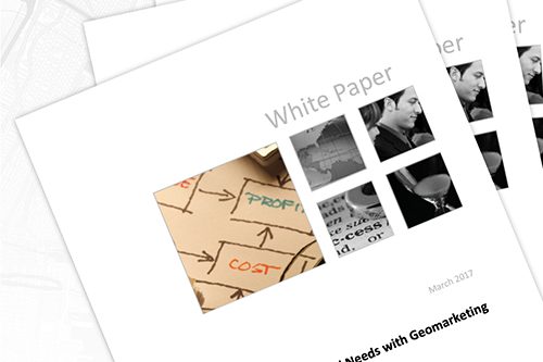 InfoTrends/KeyPoint Intelligence White Paper Meeting Clients' Needs with Geomarketing Solutions from locr GEOservices and maps