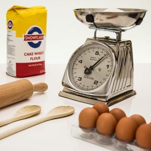 locr Maps Marketing Blog Post Image Kitchen scale and ingredients