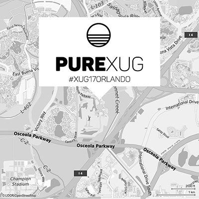 XUG17Orlando Logo Pure XUG XUG17Orlando Logo Pure XUG locr GEOservices and Maps Business Partners