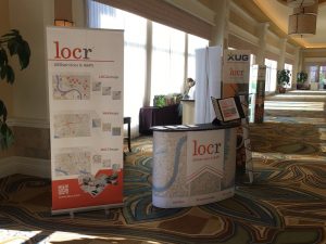 locr GEOservices and Maps at XUG17 Orlando Booth