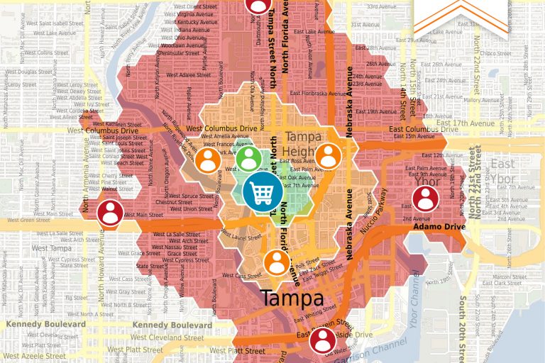 locr GEOservices Heatmap locr GEOservices and Maps Heatmap Address Assignment