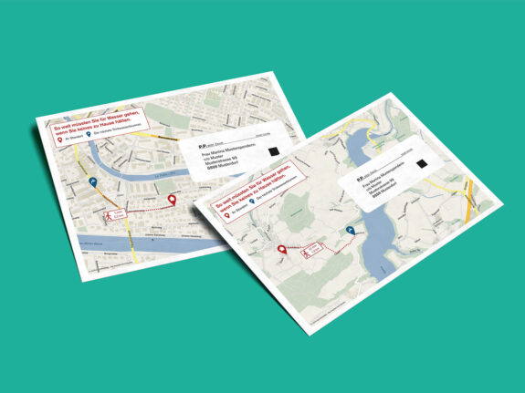Free A4 Landscape Front & Back Flyer Mockup PSD Kopie